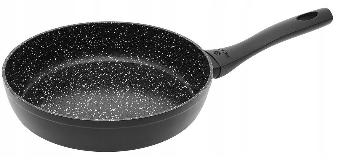 Patelnia tradycyjna NOWOCZESNA DUŻA GŁĘBOKA Gerlach Granitex 28 ceramiczna