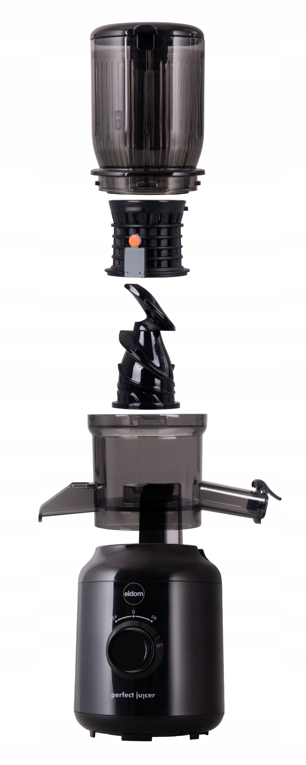Wyciskarka pionowa wolnoobrotowa do soków PJ350 Eldom 250W