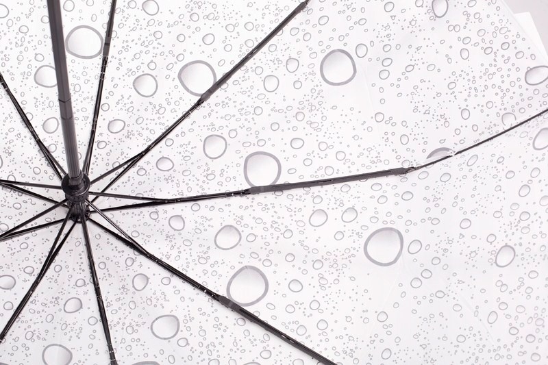 Tiross parasol manualny, składany, z pokrowcem różowy