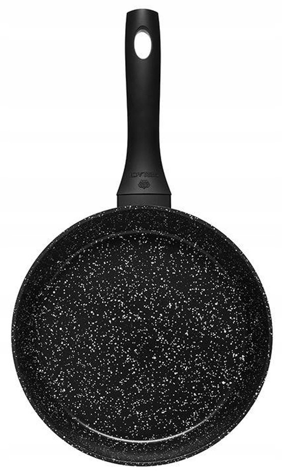 Patelnia tradycyjna NOWOCZESNA DUŻA GŁĘBOKA Gerlach Granitex 28 ceramiczna