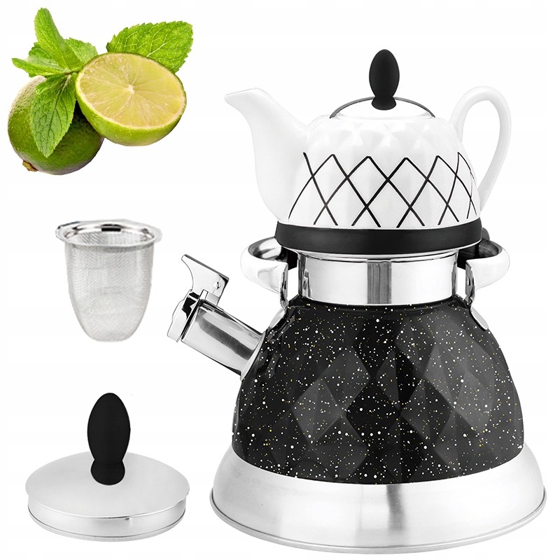 CZAJNIK I ZAPARZACZ HR761-2