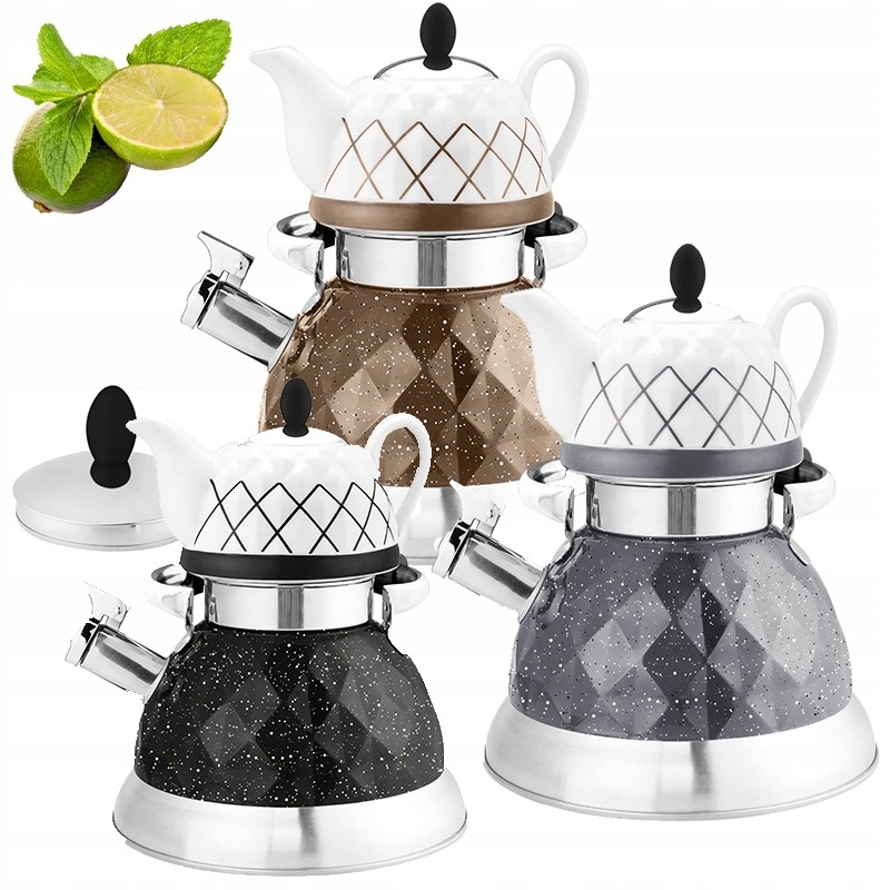 CZAJNIK I ZAPARZACZ HR761-2