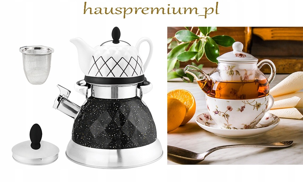 CZAJNIK I ZAPARZACZ HR761-2