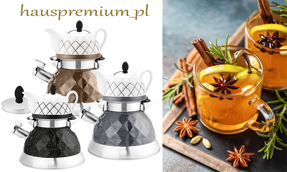 CZAJNIK I ZAPARZACZ HR761-2