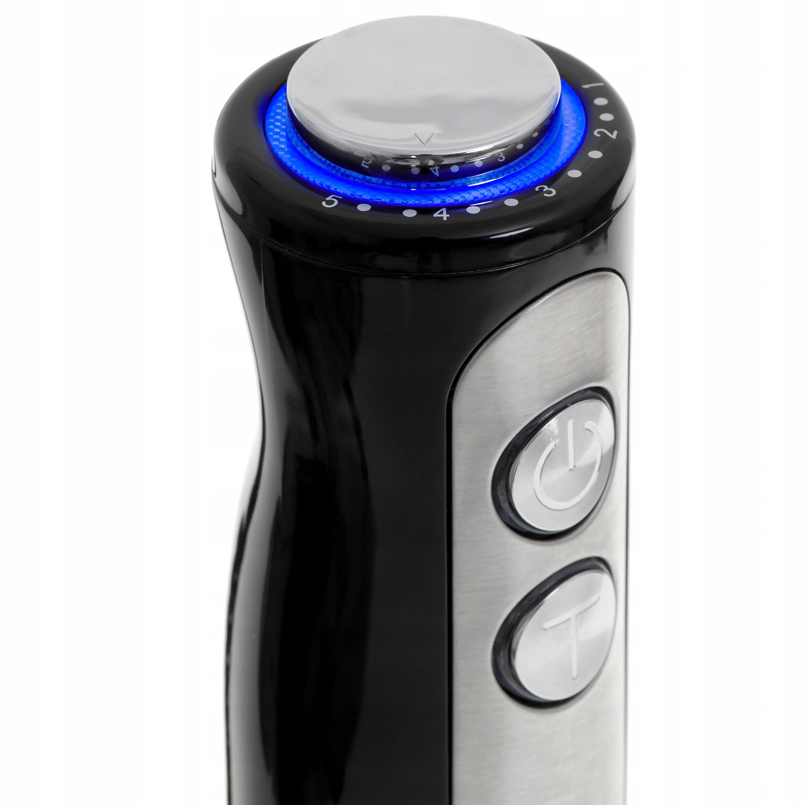 Blender ręczny MIKSER Adler 1500W czarny turbo stal nierdzewna 5 prędkości