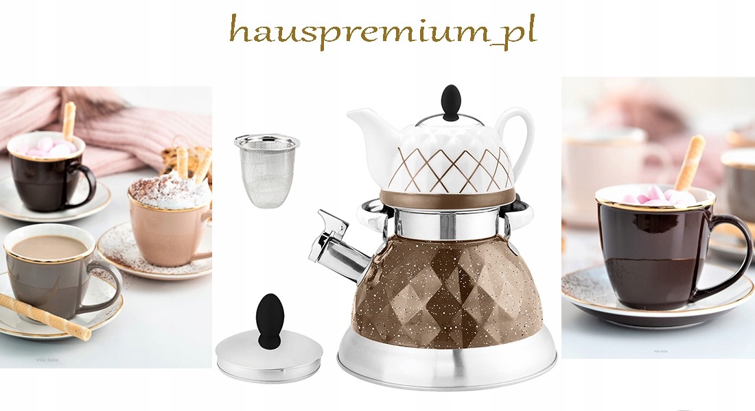 CZAJNIK I ZAPARZACZ HR761-2