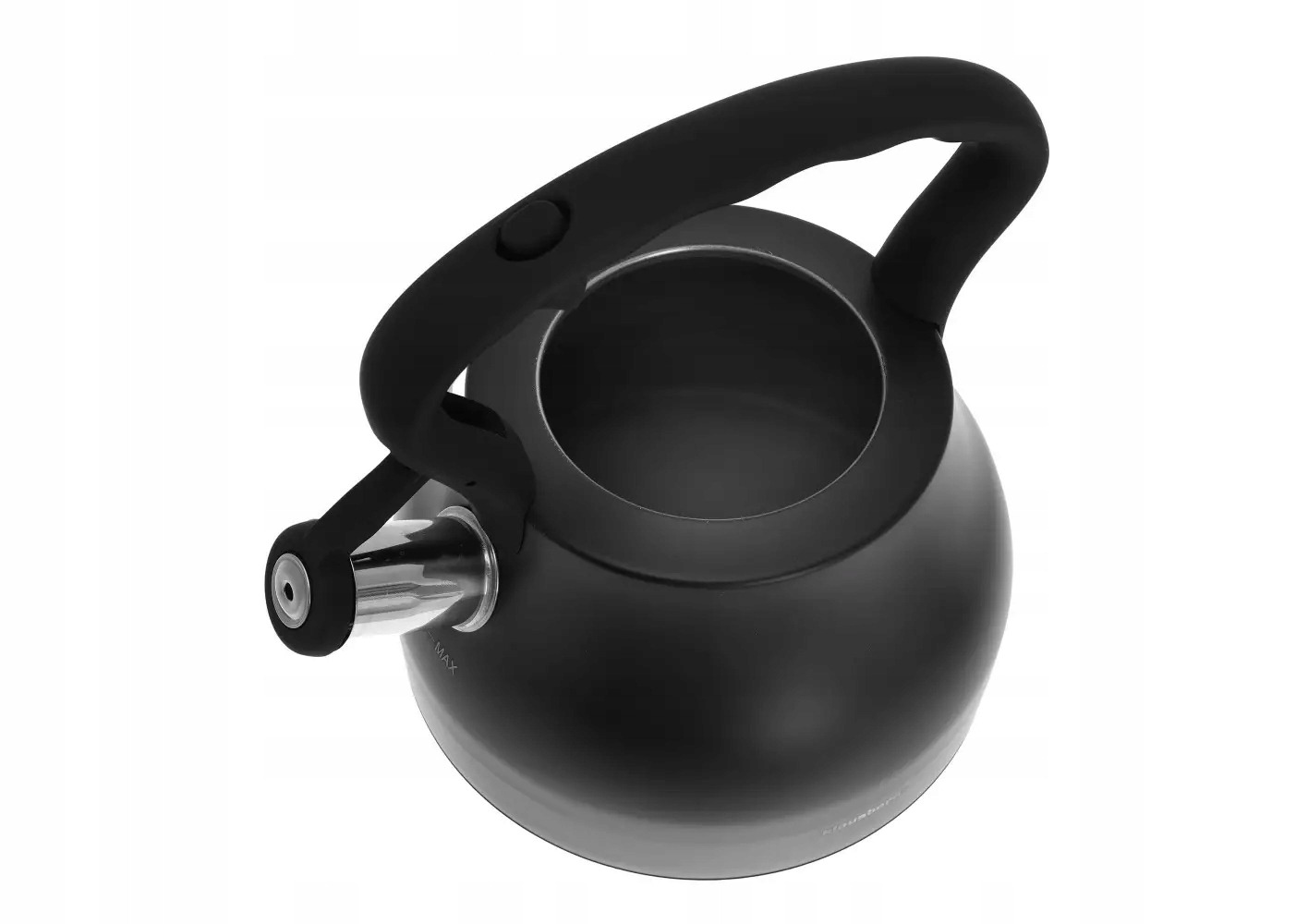 CZAJNIK NA GAZ INDUKCJA CZARNY tradycyjny stalowy Klausberg 2,7 l