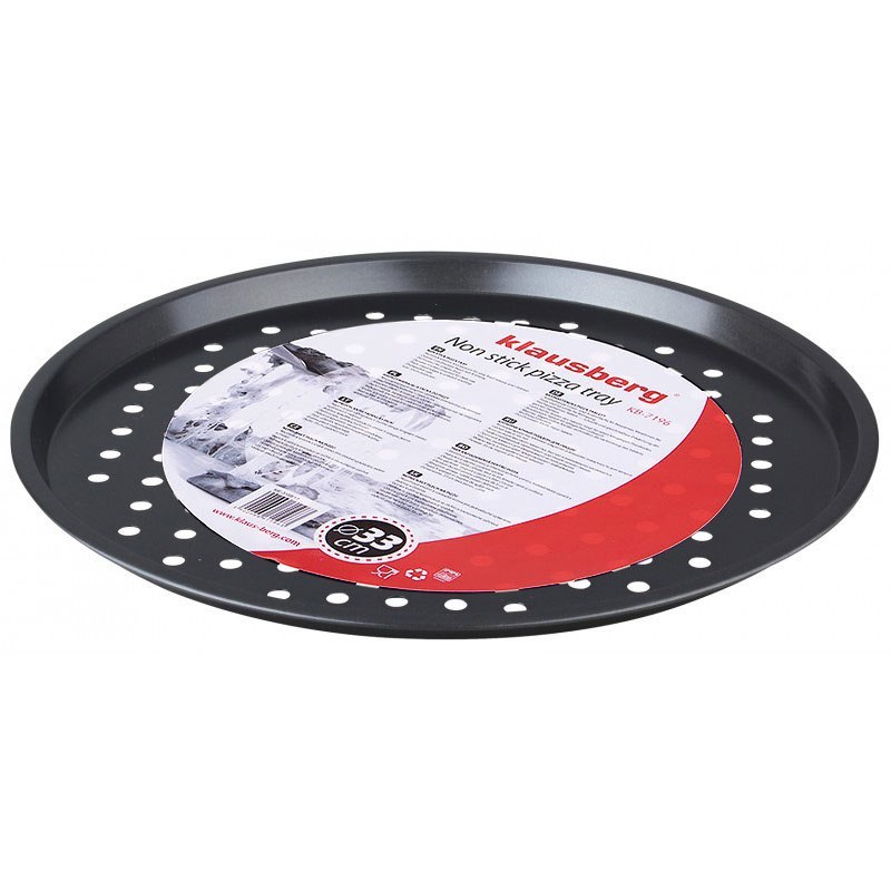 Blacha do pizzy Tacka do pizzy 33cm NIEPRZYWIERAJĄCA FORMA BLACHA STALOWA