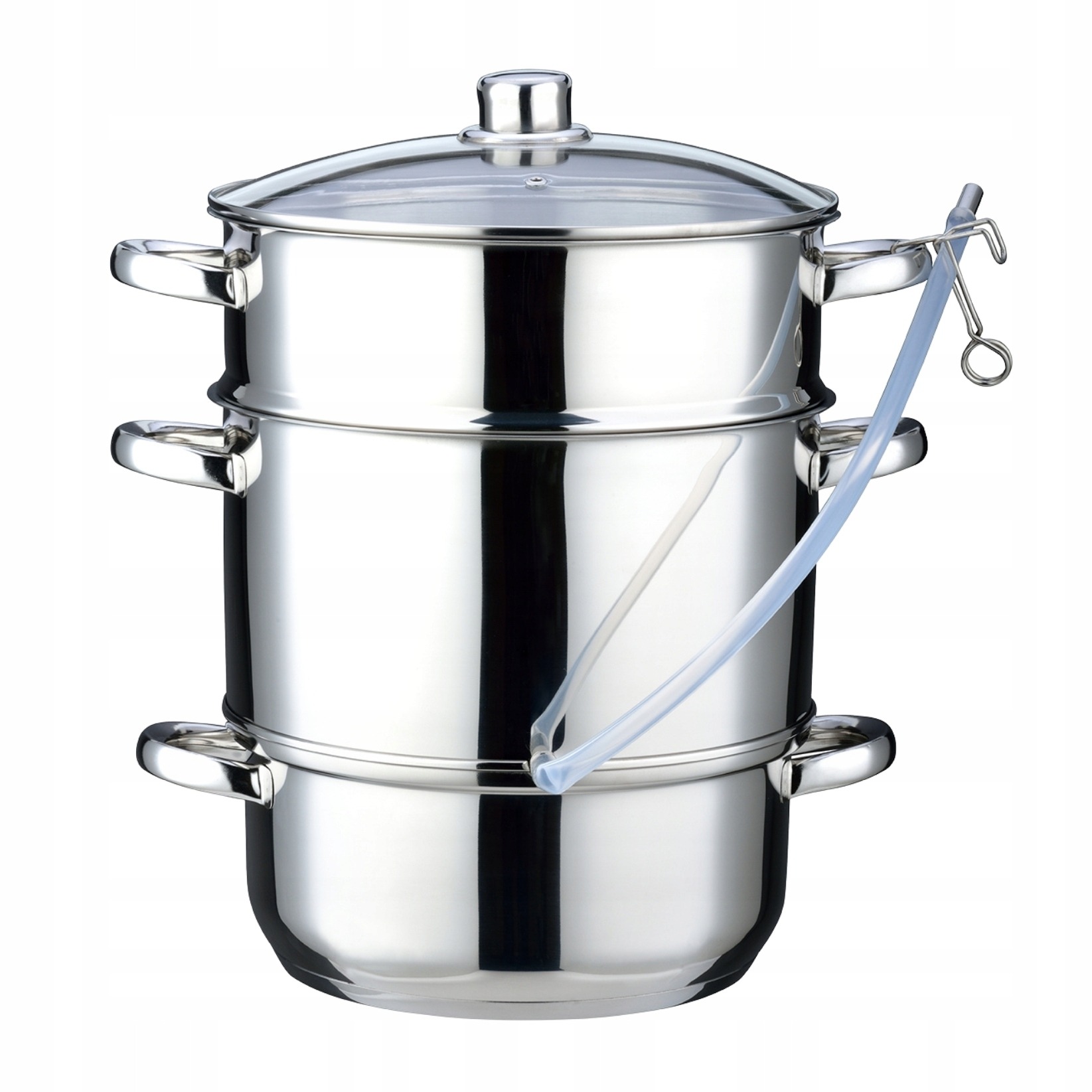 Duży Sokownik 8 Lit Klausberg Garnek Do Soku Parowy Indukcja Gaz 26cm