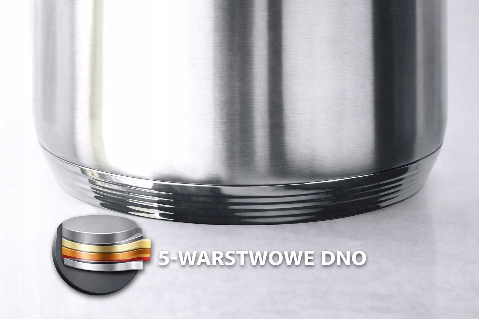 ZESTAW GARNKÓW NA GAZ INDUKCJE KOMPLET KOCIOŁKI GARNKI 5L 4L 3L